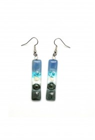 Skinny Glass Earrings